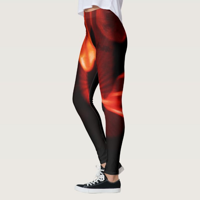 Legging Vermelho quente (Esquerda)