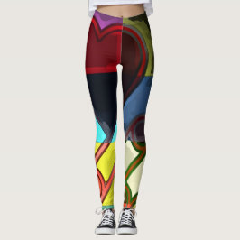 Legging Verrücktes Design für Mutige