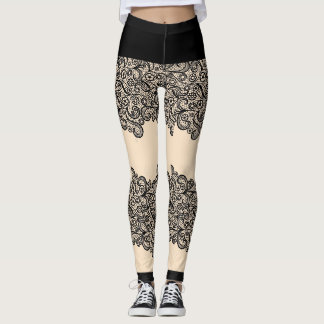 Legging Vestido de Noiva Preto e Branco Express Yourself e