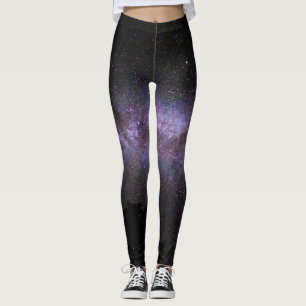 Legging Via Látea com a silhueta das árvores