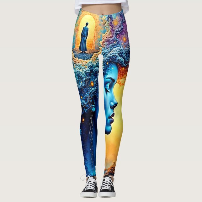 Legging Viagem Cósmica Recente (Frente)