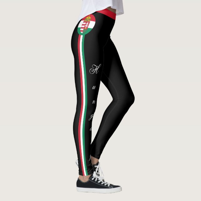 Legging Viagem de moda/adeptos desportivos da Hungria e da (Direita)