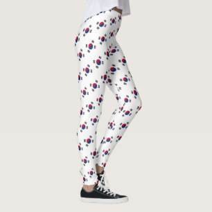 Legging viagem de moda da Coreia do Sul e coreano/fã desp