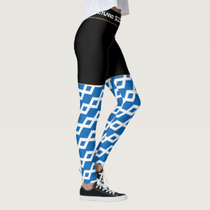 Legging viagem de moda da Scotland & Scottish Flag