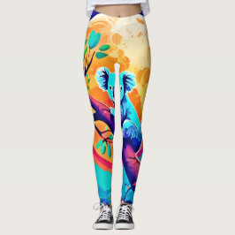 Legging Vibrant Koala Moon