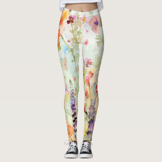 Legging Vibrante Flor Silvestre