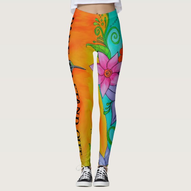 Legging Vibrante Tropical  (Frente)
