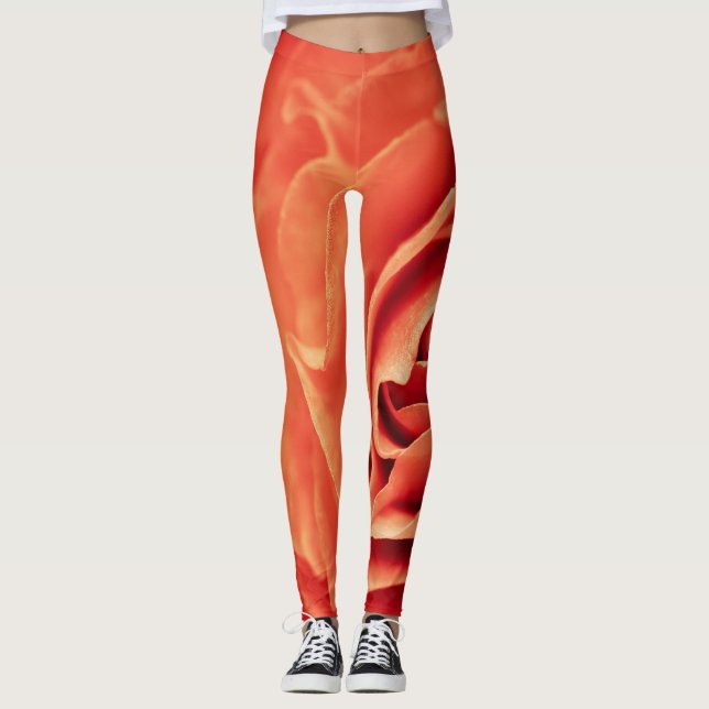 Legging vida cor-de-rosa (Frente)