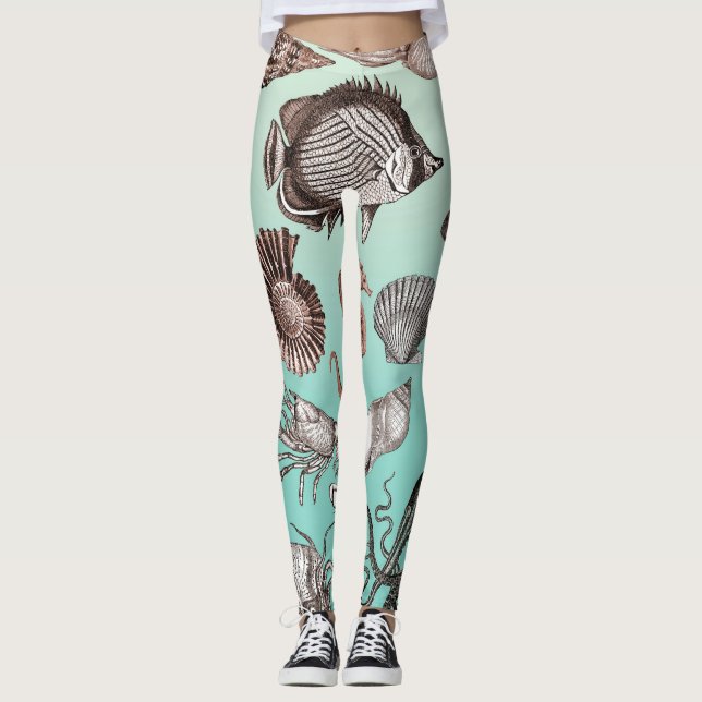 Legging Vida marinha (Frente)