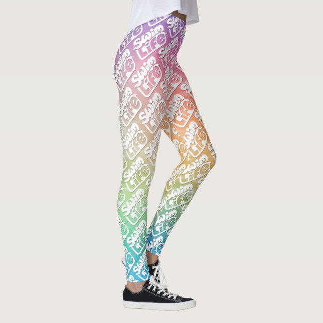 Legging "Vida Natação" Unicorn (Direita)