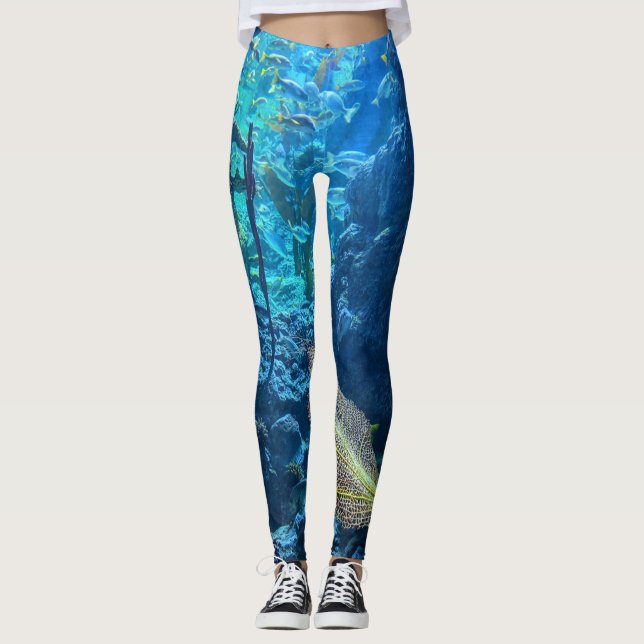 Legging Vida no Mar bonito (Frente)