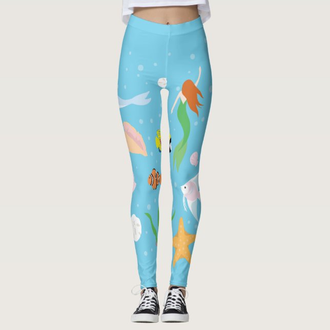 Legging Vida Oceânica (Frente)