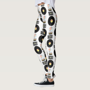 Legging Vídeo fita Vinyl LP padrão