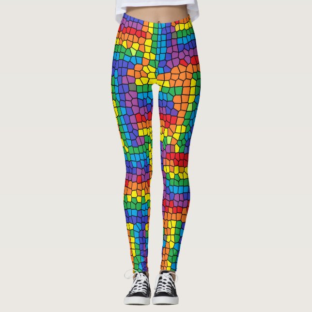 Legging Vidro Colorido (Frente)