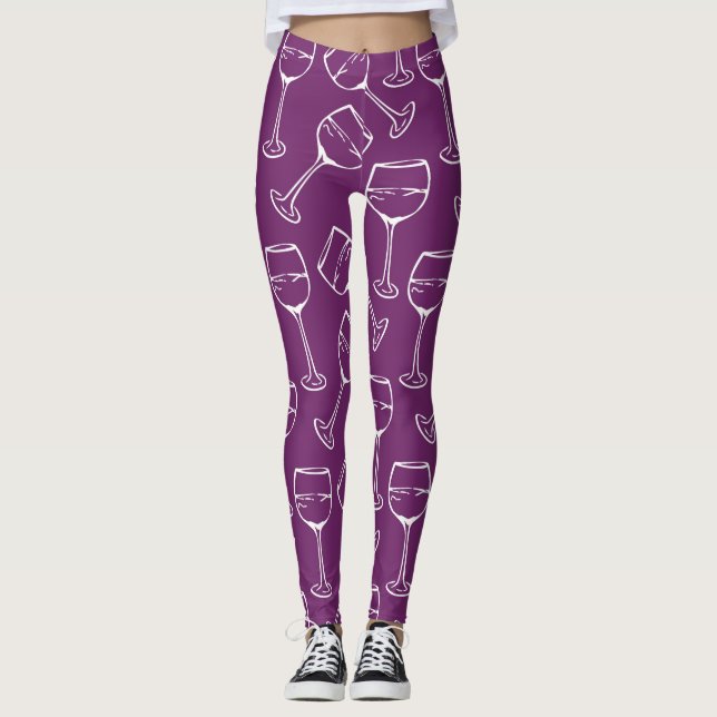 LEGGING VIDRO DE VINHO (Frente)