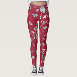 Legging Vidro e diamantes estilhaçados