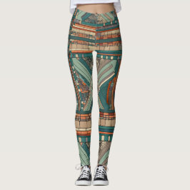 Legging Vidro Geométrico "Prairie Style"