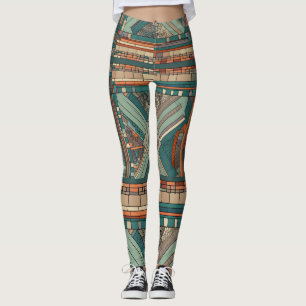 Legging Vidro Geométrico "Prairie Style"