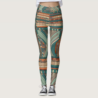 Legging Vidro Geométrico "Prairie Style"