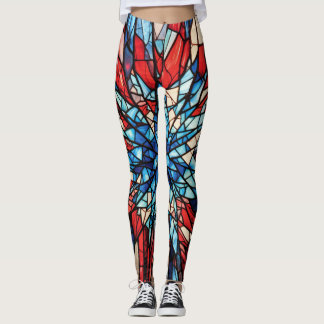 Legging Vidro Mantido Patriótico
