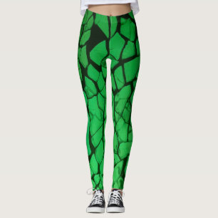 Legging Vidro Verde Quebrado