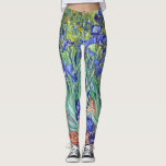 Legging Vincent Van Gogh 1898 irrises<br><div class="desc">www.MandasMacabre.com</div>