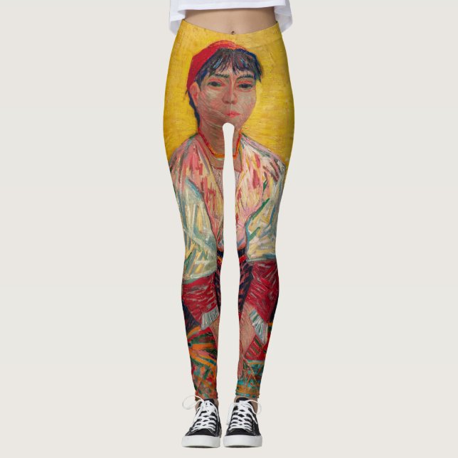 Legging Vincent Van Gogh - A Mulher Italiana (Frente)