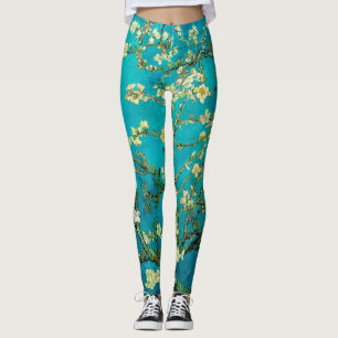 Legging Vincent Van Gogh Blossoming Almond Tree Arte Flora