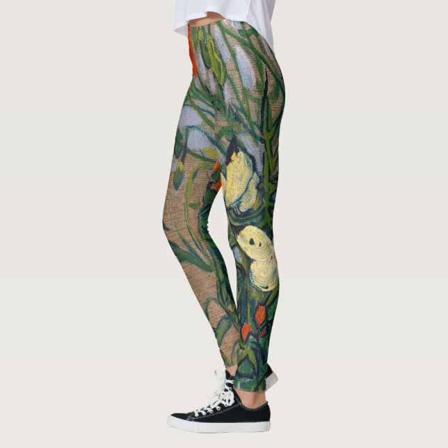 Legging Vincent van Gogh - Borboletas e papagaios (Esquerda)
