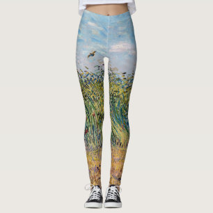 Legging Vincent van Gogh - Campo de trigo com Lark