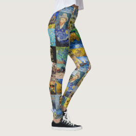 Legging Vincent van Gogh - Masterworks Mosaic Patchwork