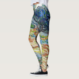Legging Vincent van Gogh - Oliveiras: Céu azul brilhante