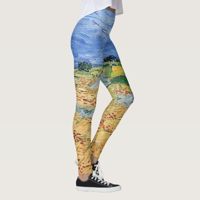 Legging Vincent van Gogh - Os campos / planície em Auvers (Direita)