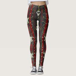 Legging Vines O' Death Samhain Halloween Outubro Skyx
