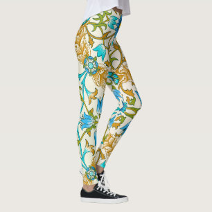 Legging Vinha por William Morris, Arte Têxtil Vintage