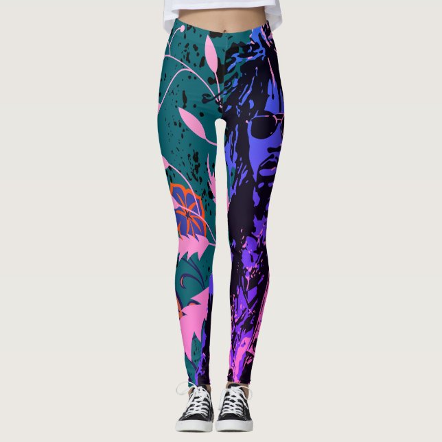 Legging Vintag Retro Player (Frente)