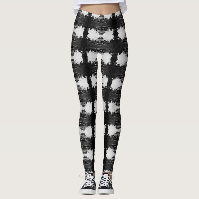Legging Vintage Alemanha Frankfurt ópera (Frente)