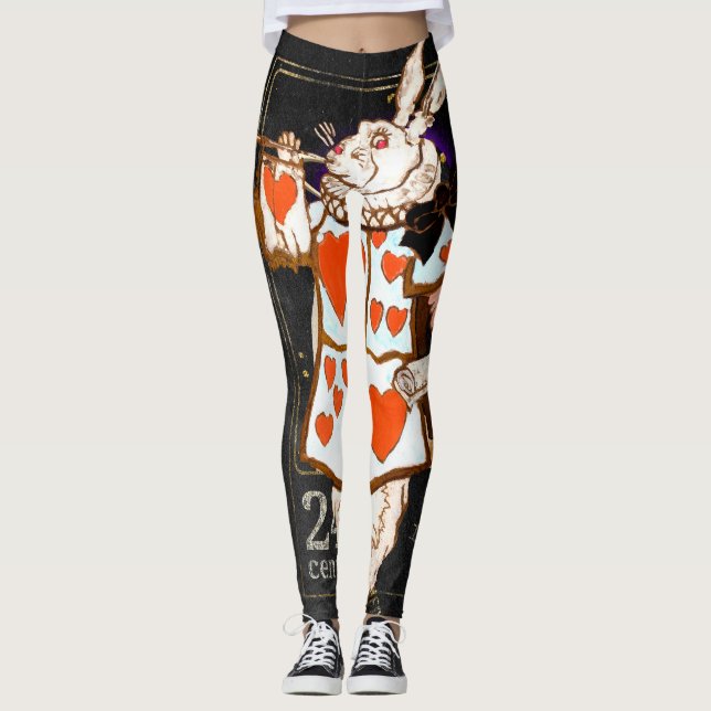 Legging Vintage Alice no Coelho das Maravilhas (Frente)