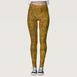 Legging Vintage Allover - Padrão Floral Embossed