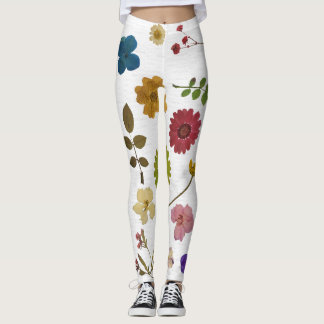 Legging Vintage Blooms Timless Pressionou Legenda De Flor