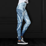 Legging Vintage Compass | Gráfico do mar Náutico de Grunge<br><div class="desc">#abstractart Gráfico náutico marinho azul moderno moderno, moderno abstrato, moderno, apresentando uma bússola e globo com borboletas sobre um fundo texturizado inspirado na água. Esta aquarela pintada à mão e um gradiente médio combinado adiciona o pop perfeito de cor e estilo pessoal. Fácil embelezamento em casa, facelift de decoração de...</div>