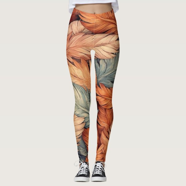 Legging vintage floral (Frente)