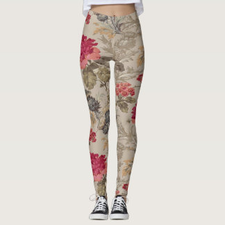 Legging vintage floral