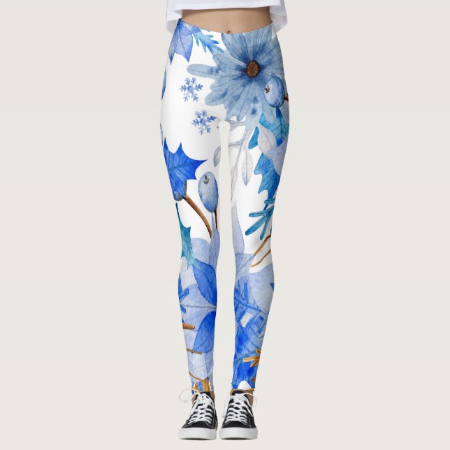 Legging Vintage Floral Art (Frente)