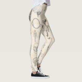 Legging Vintage Human Anatomy Trendy