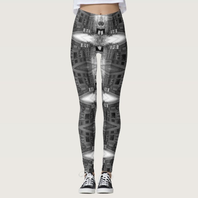 Legging Vintage Mônaco Palácio do Príncipe Mazarin Room (Frente)