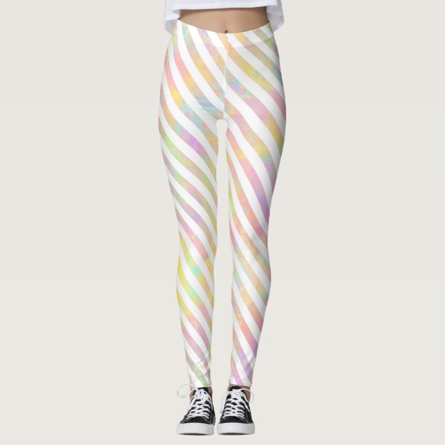 LEGGING VINTAGE RETRO GROOVY RAINBOWLEGGING (Frente)
