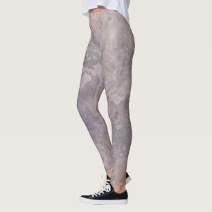 Legging Vintage Soft Lavanda Floral