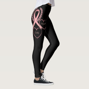 Legging Vintage três friso cor-de-rosa