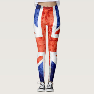 Legging Vintage UK Flag #7